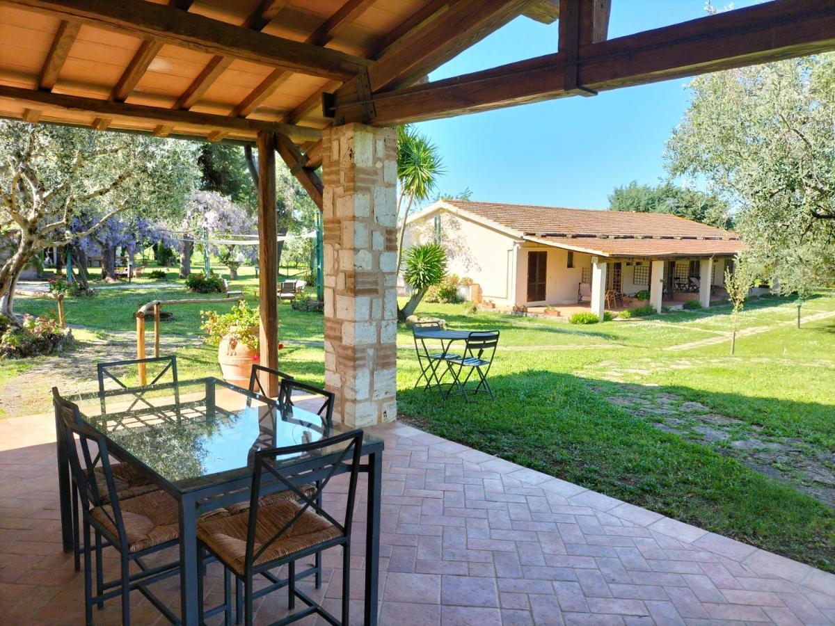 Agriturismo Bio Pian Dei Casali ซาตูร์เนีย ภายนอก รูปภาพ